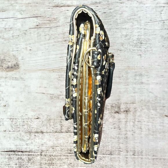 Steven Madden Floral Logobar Triofold Womens Wallet - Picture 4 of 4